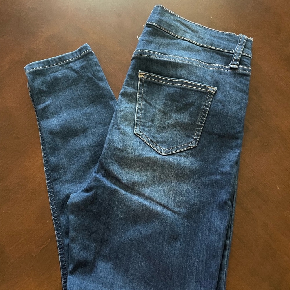 Celebrity Pink Hi-Rise Ankle Skinny Blue Jeans - Size 11/30